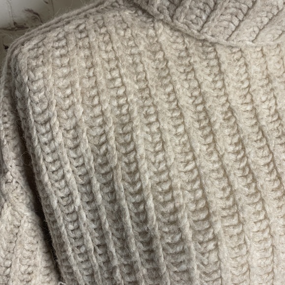 Free People Chunky Fluffy Fox Sweater - Picture 3 of 6